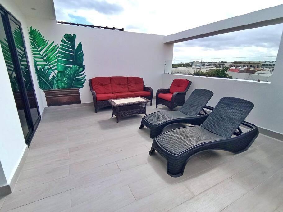 Vip! Pent-house With Your Private Pool & Chairs 2 Bedrooms Apartamento *