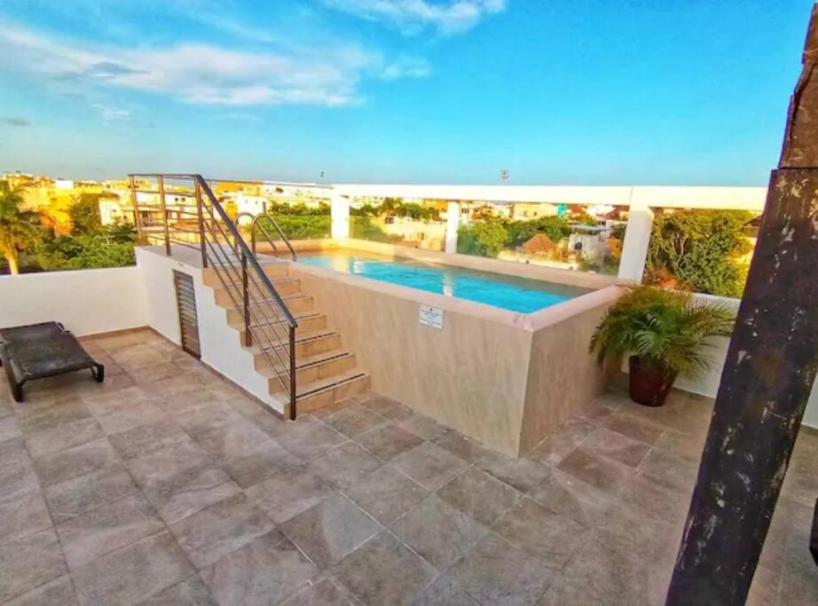 Vip! Pent-house With Your Private Pool & Chairs 2 Bedrooms Playa del Carmen